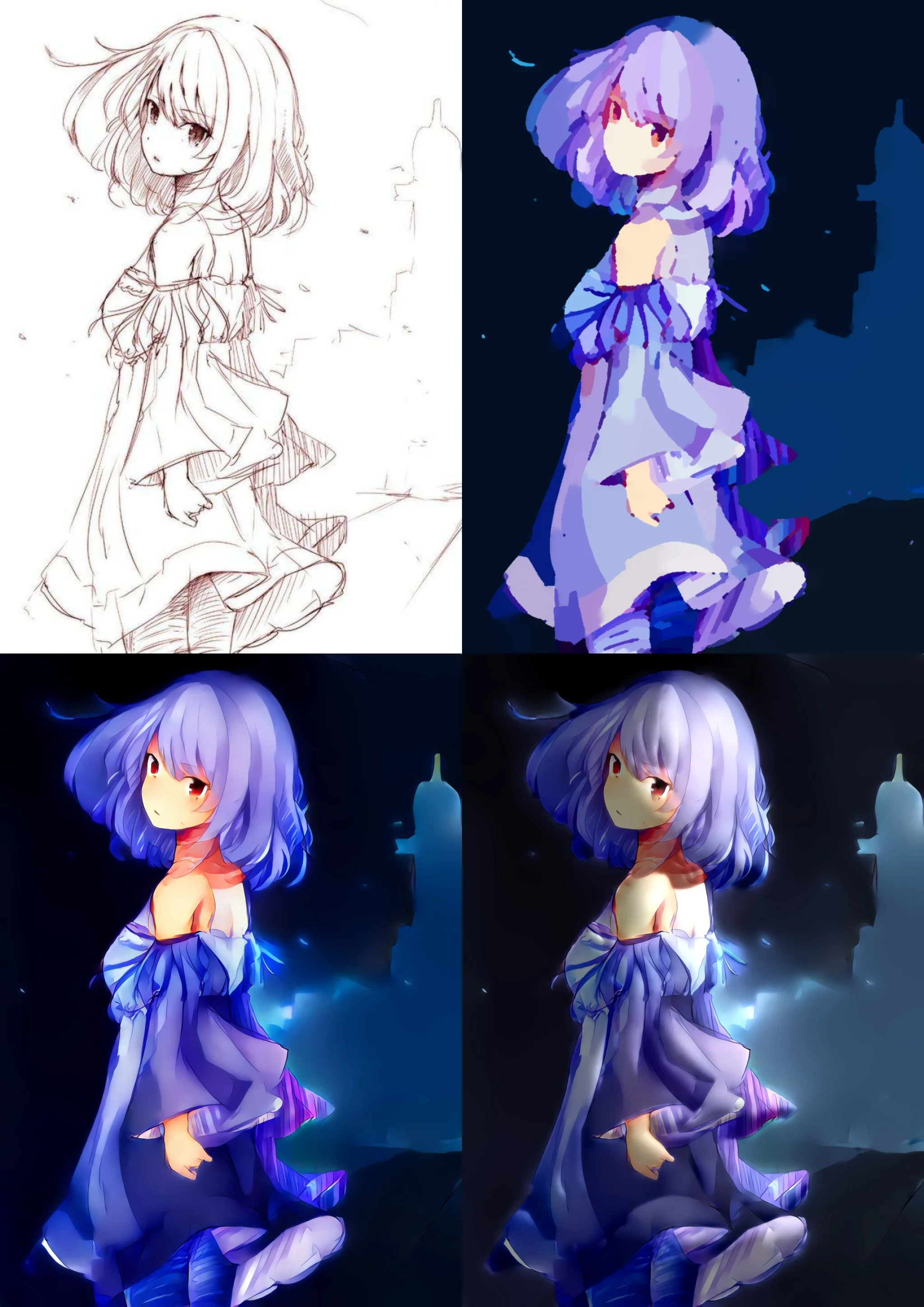 Style2Paints - 最强二次元线稿重绘着色AI工具，可输出PSD