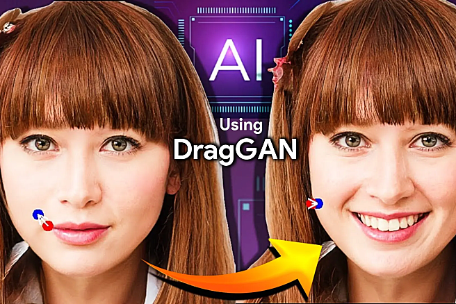 DragGAN - 颠覆级AI工具，拖拖拽拽就能P图，再也不怕老板叫我给大象掉个头了~