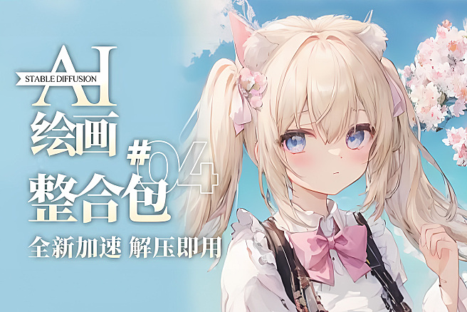 Stable Diffusion 秋叶整合包v4.6 - 解压即用，防爆显存，快速入门AI绘画