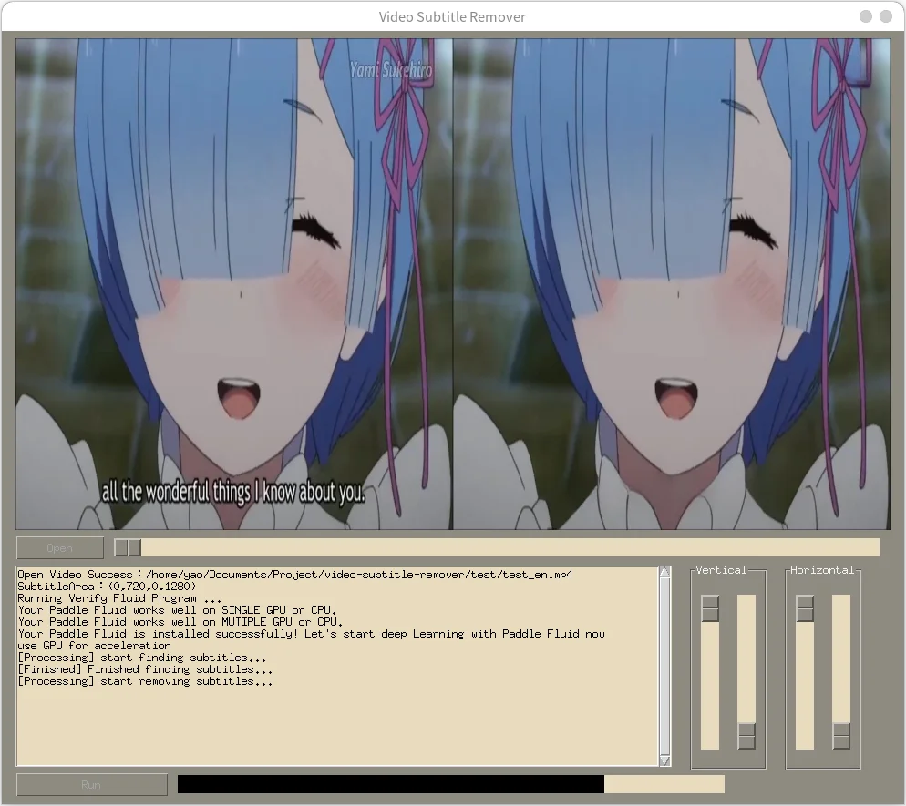 Video Subtitle Remover - 前沿VSR视频硬字幕去除AI工具，影视剪辑爱好者有福了~