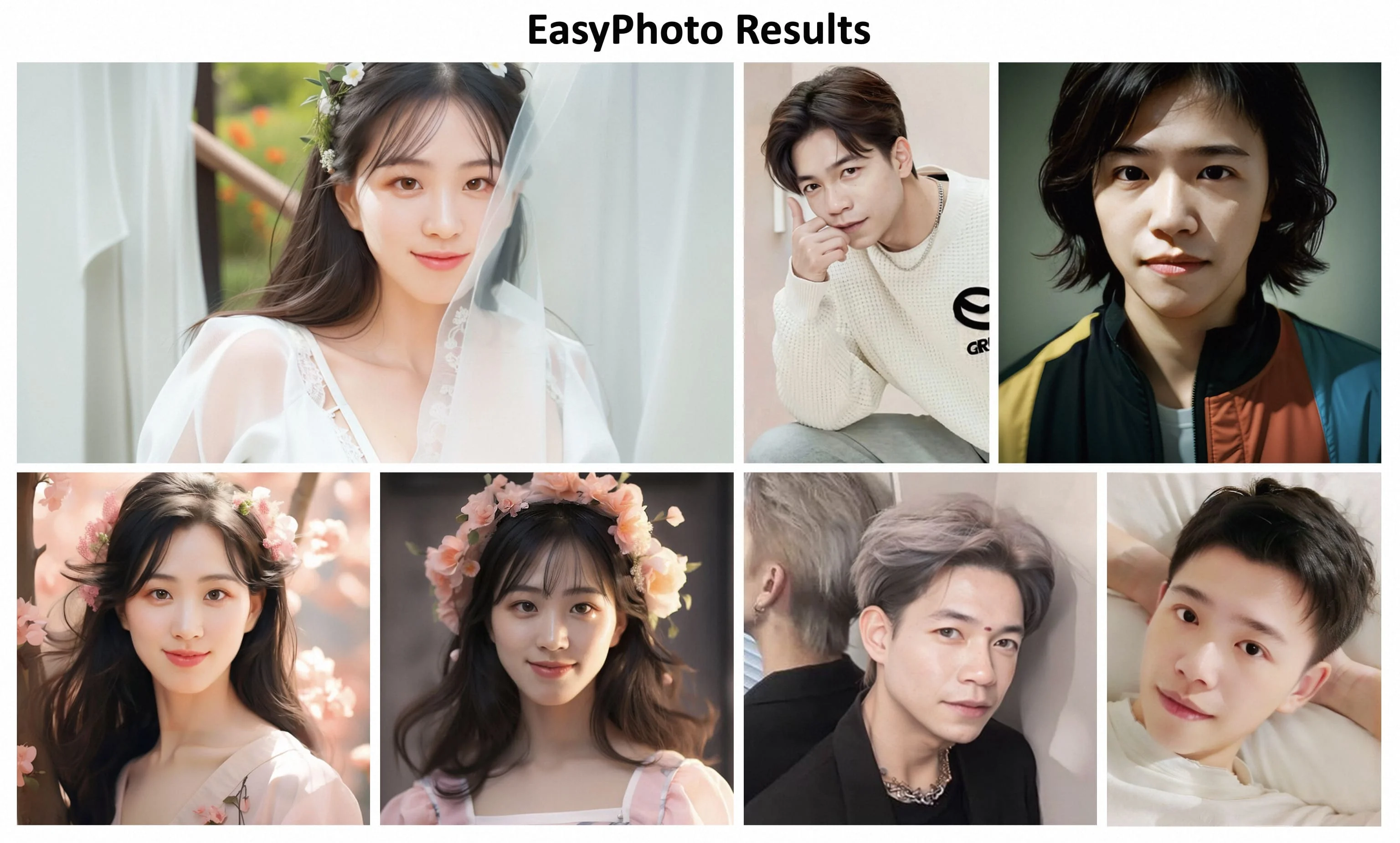 EasyPhoto - 您的AI艺术写真AI工具，快速创建自己的AI数字分身，中文本地整合包