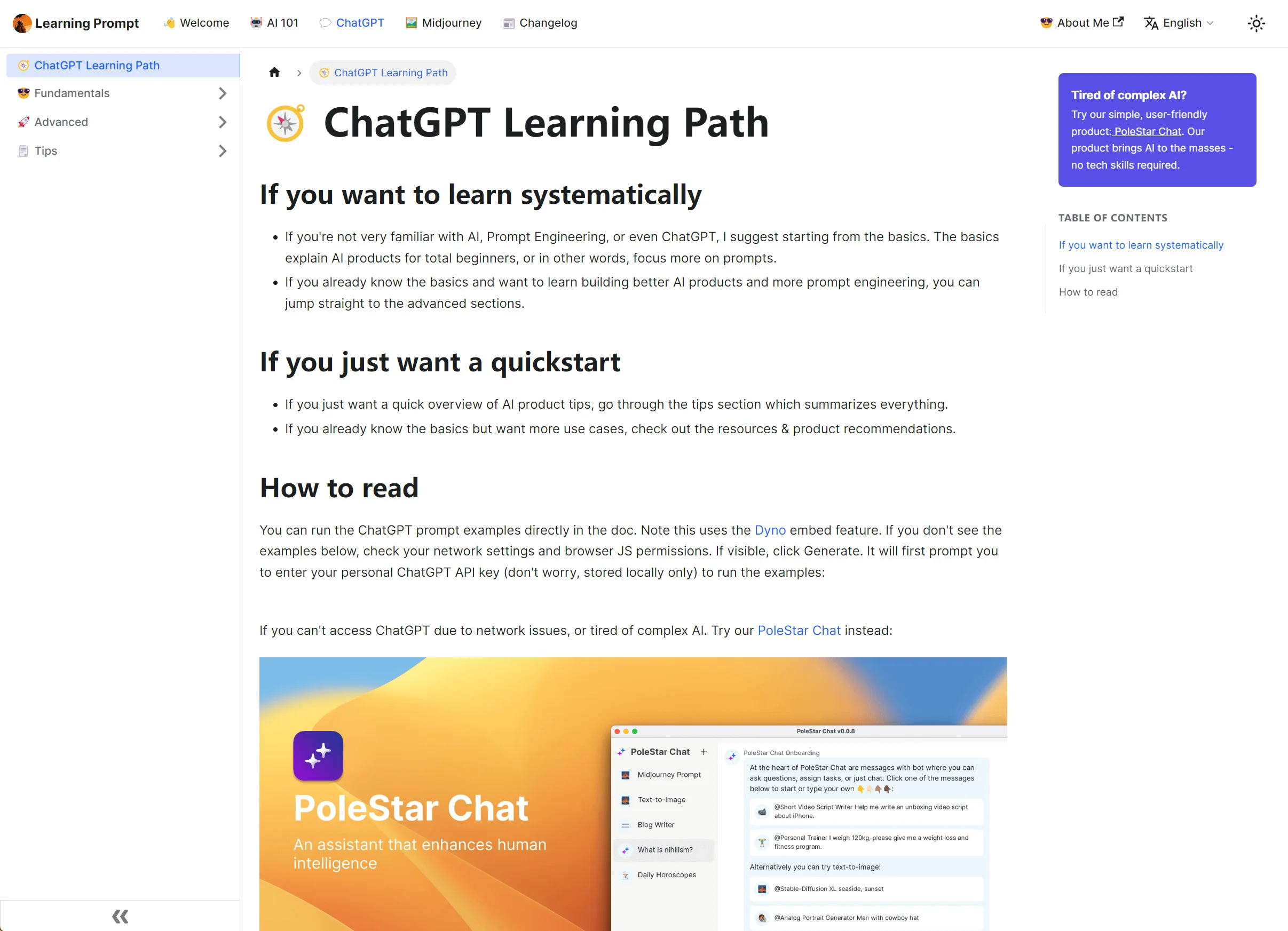 Learning Prompt - GPT+MJ傻瓜式保姆级AI教程平台，免费知识库~