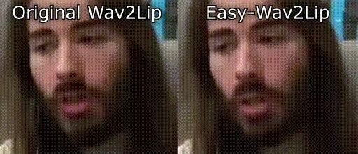 Easy-Wav2Lip - 数字人口播视频制作AI工具，高度口型同步，本地整合包，支持图片和视频~