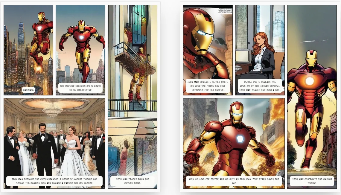 AI Comic Factory - 免费开源，基于LLM的漫画创作AI在线工具