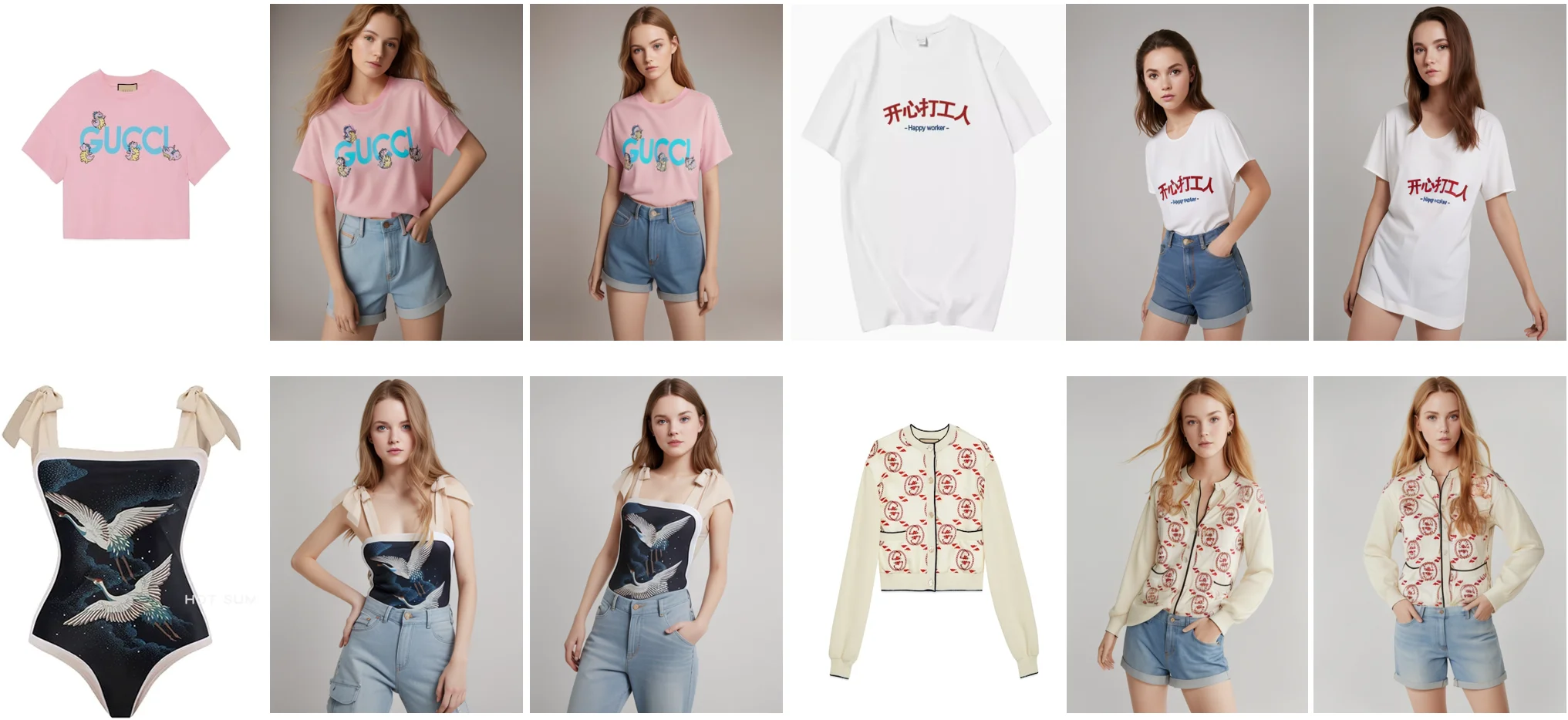 OMS-Diffusion - AI换装升级版来了，虚拟试衣间，本地整合包，免训练，免安装
