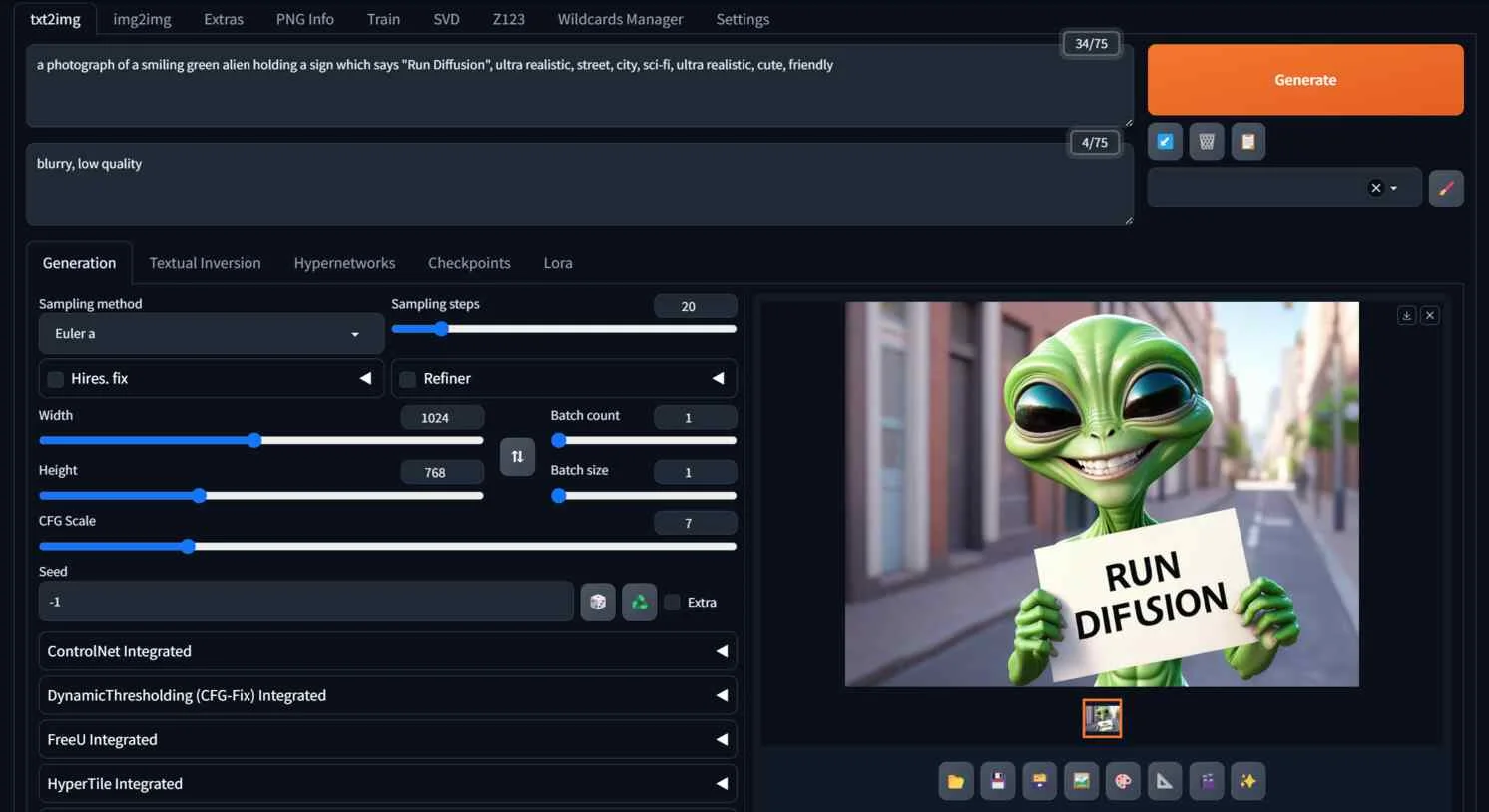 RunDiffusion - 托管式SD绘画聚合云平台，OpenAI旗下产品， 整合所有Stable Diffusion绘画工具，不用再到处找云端了~