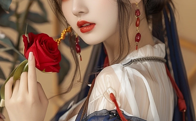 中式汉服古装美女