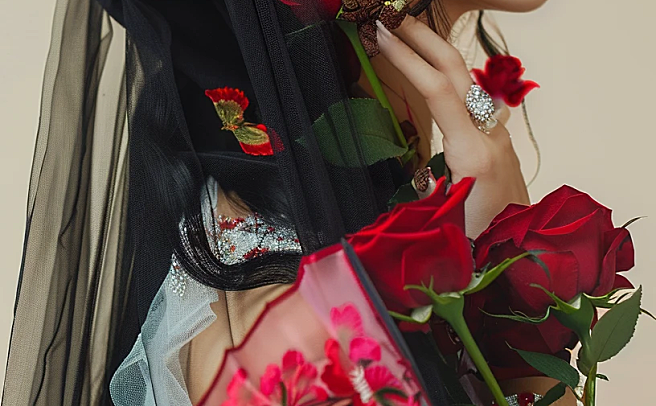 中式汉服古装美女