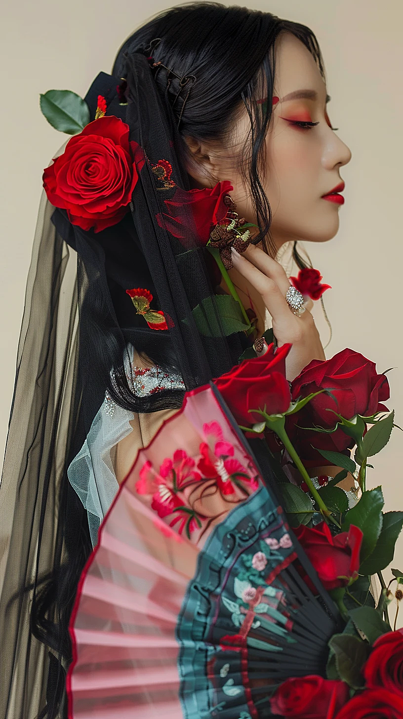 中式汉服古装美女