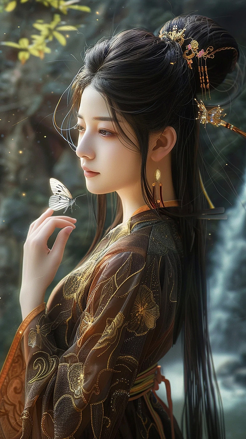 中国传统美女