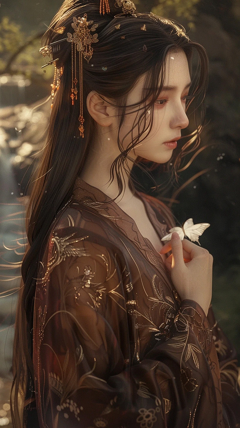 中国传统美女