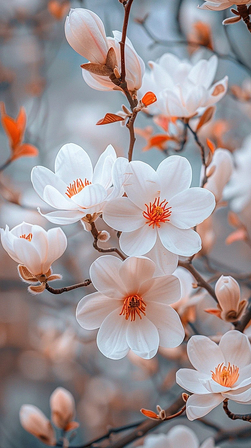 白玉兰花