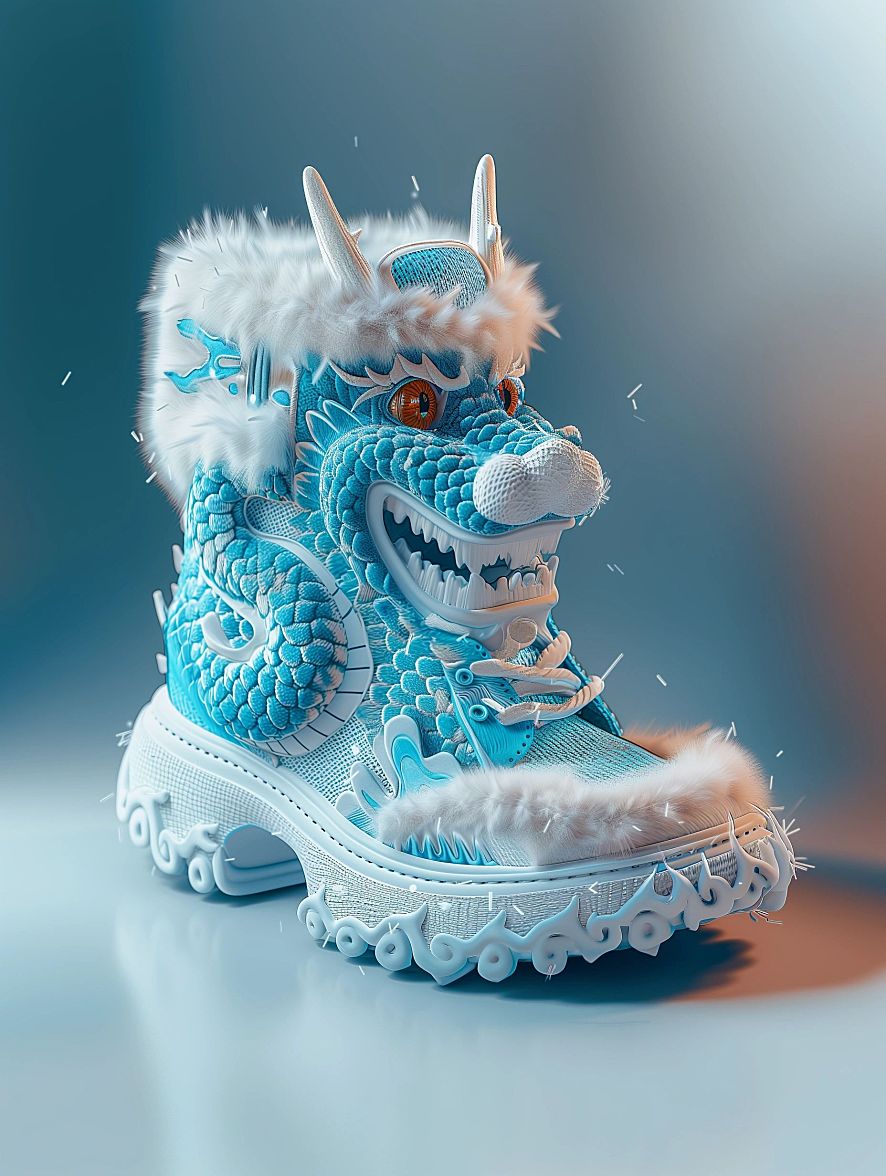 龙年穿龙鞋