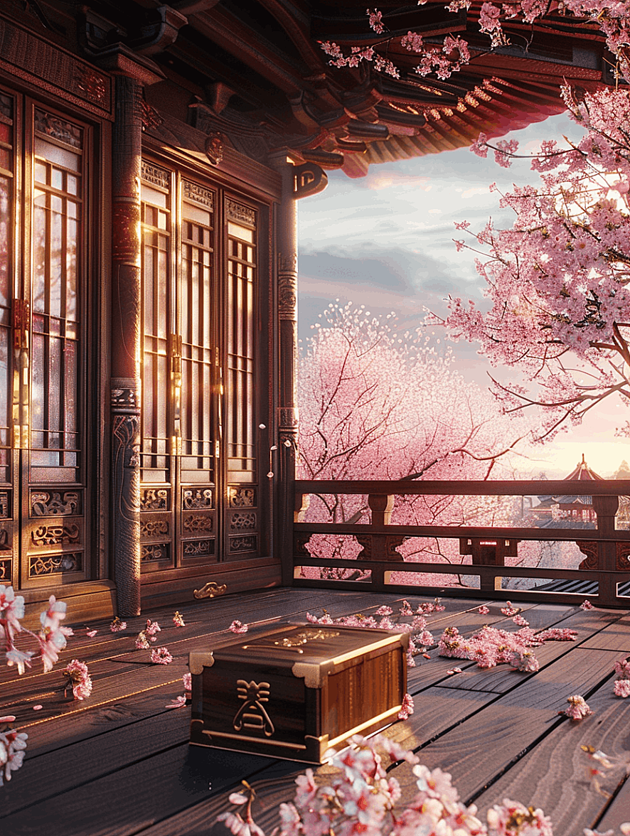 樱花女神节电商礼物场景