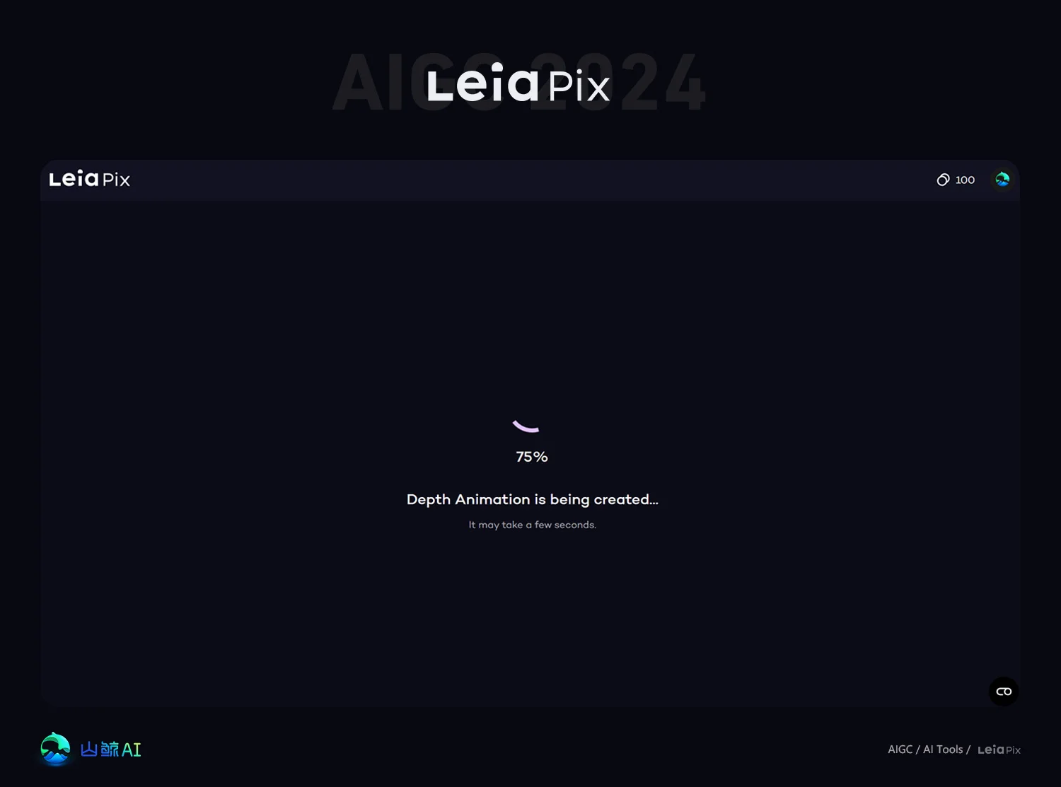 LeiaPix - 专业2D图片转3D裸眼动画特效AI工具，让您的图片栩栩如生，打破视觉界限！