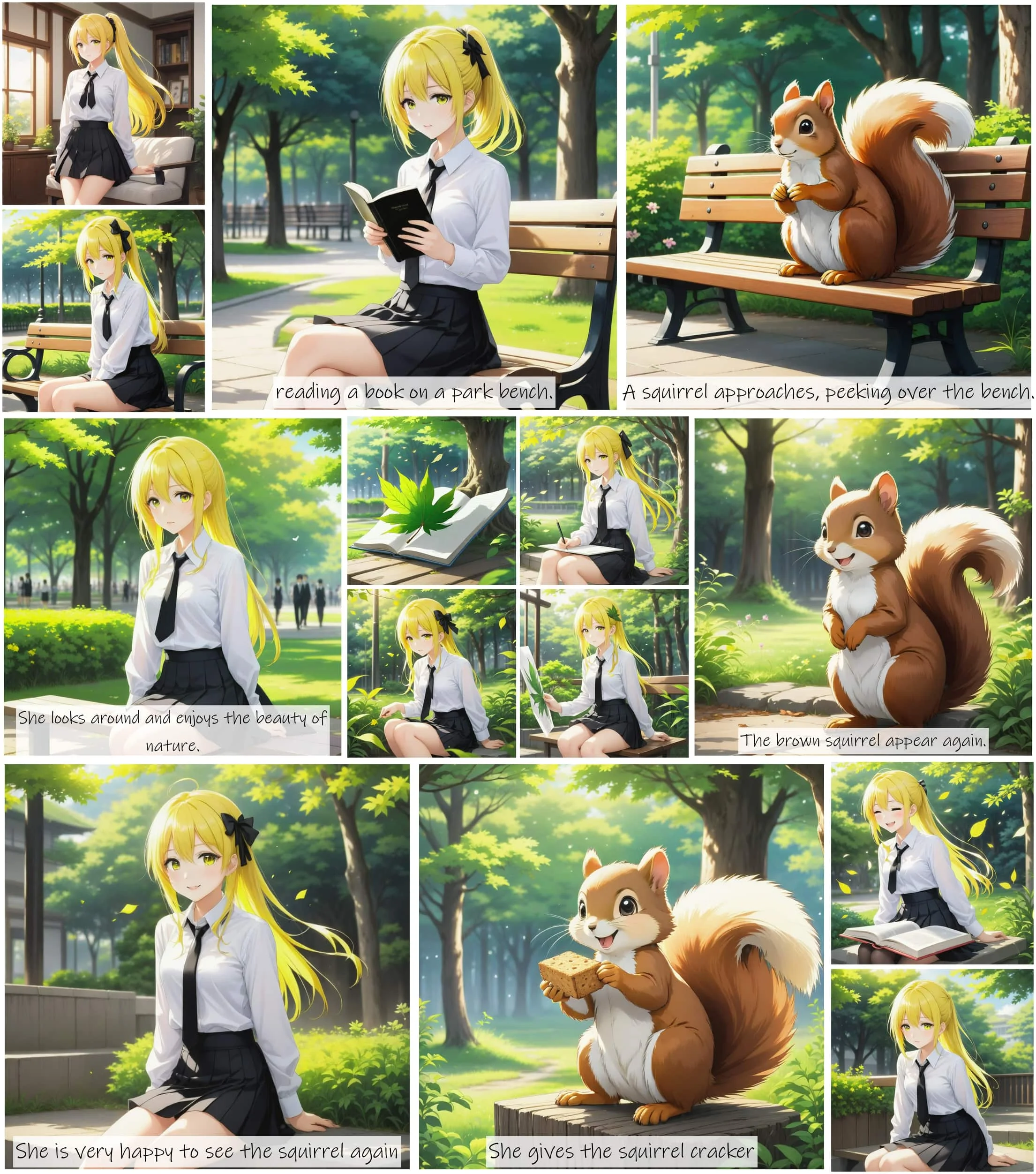 StoryDiffusion - 专业漫画绘本生成AI工具，保持风格角色一致性，连贯性视觉故事，本地整合包，输入文字一键生成~