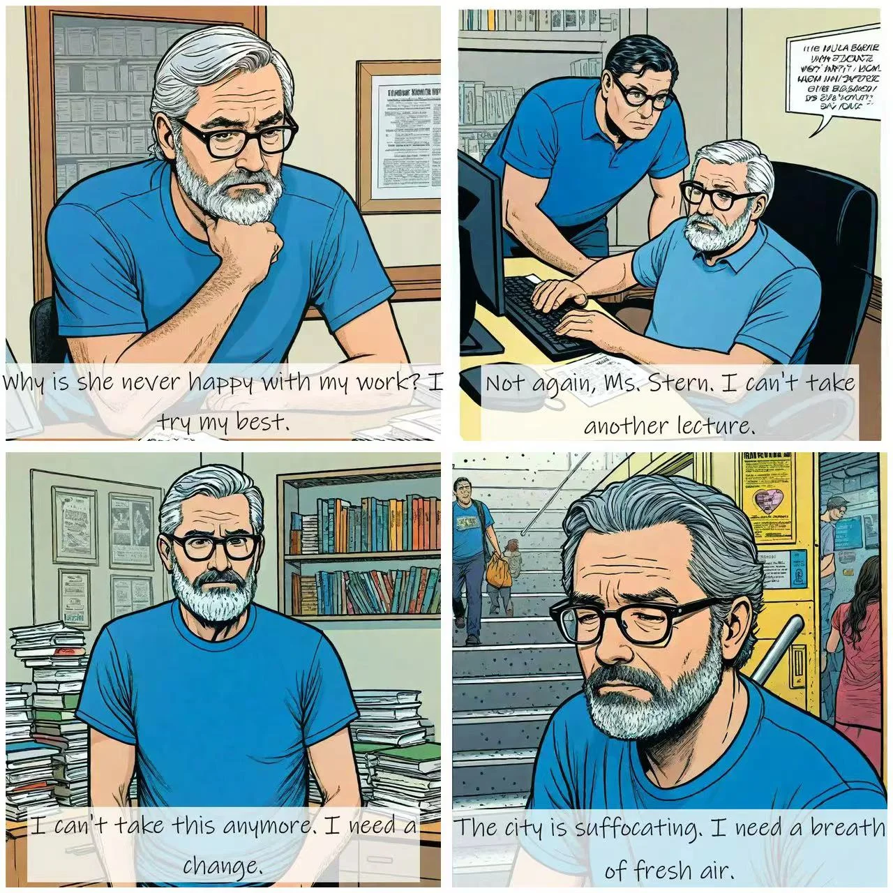 StoryDiffusion - 专业漫画绘本生成AI工具，保持风格角色一致性，连贯性视觉故事，本地整合包，输入文字一键生成~
