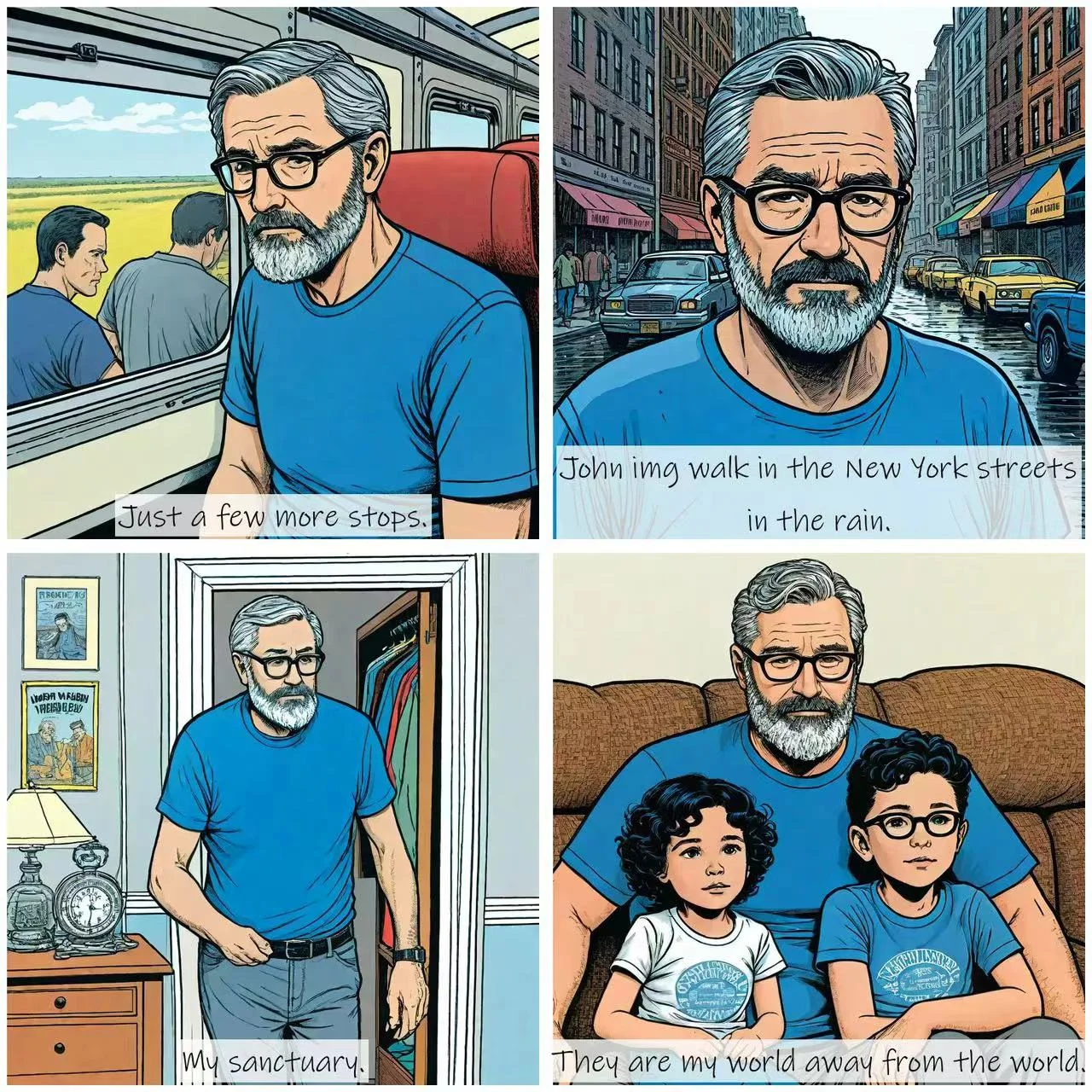 StoryDiffusion - 专业漫画绘本生成AI工具，保持风格角色一致性，连贯性视觉故事，本地整合包，输入文字一键生成~