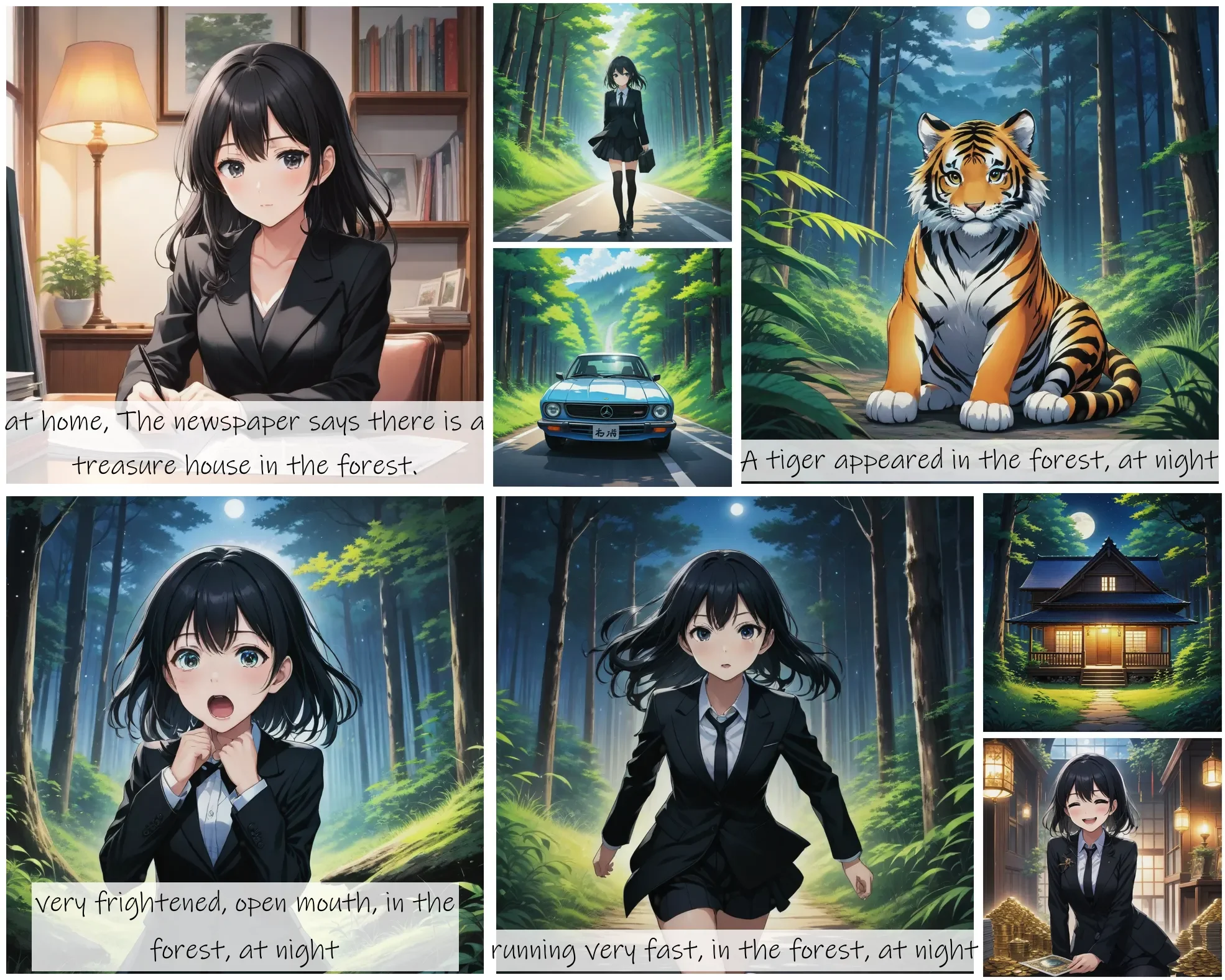 StoryDiffusion - 专业漫画绘本生成AI工具，保持风格角色一致性，连贯性视觉故事，本地整合包，输入文字一键生成~
