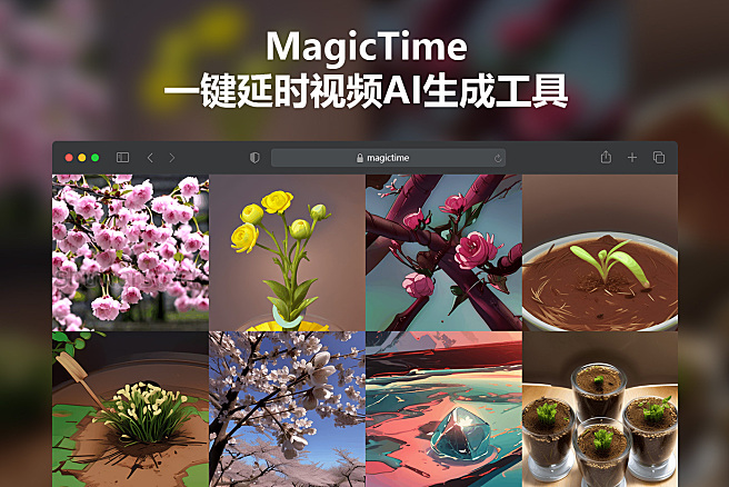 MagicTime - 高质量延时视频生成AI工具，本地整合包，一键制作生长动画，北大开源