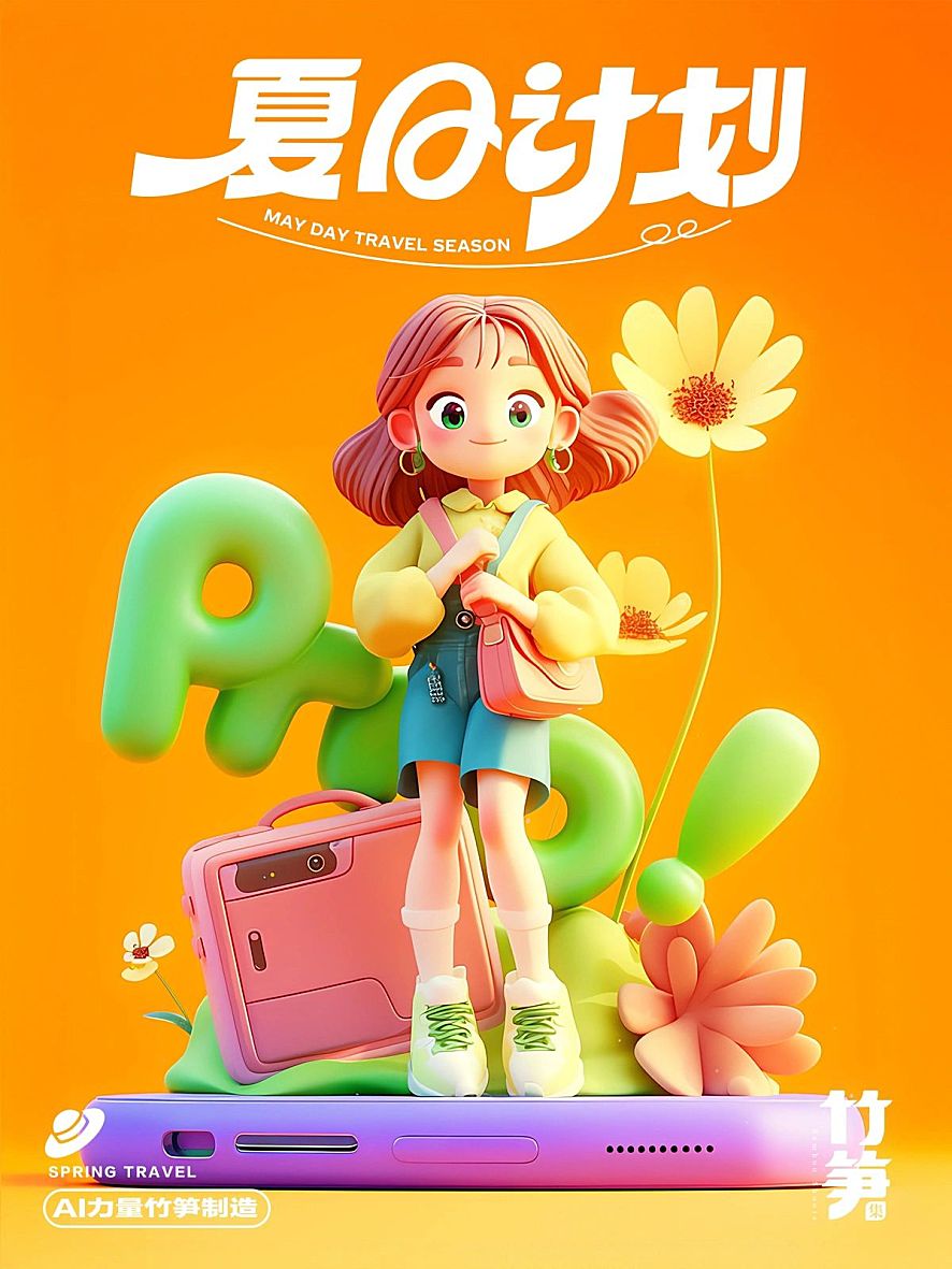 夏の计划，多巴胺色彩女孩~