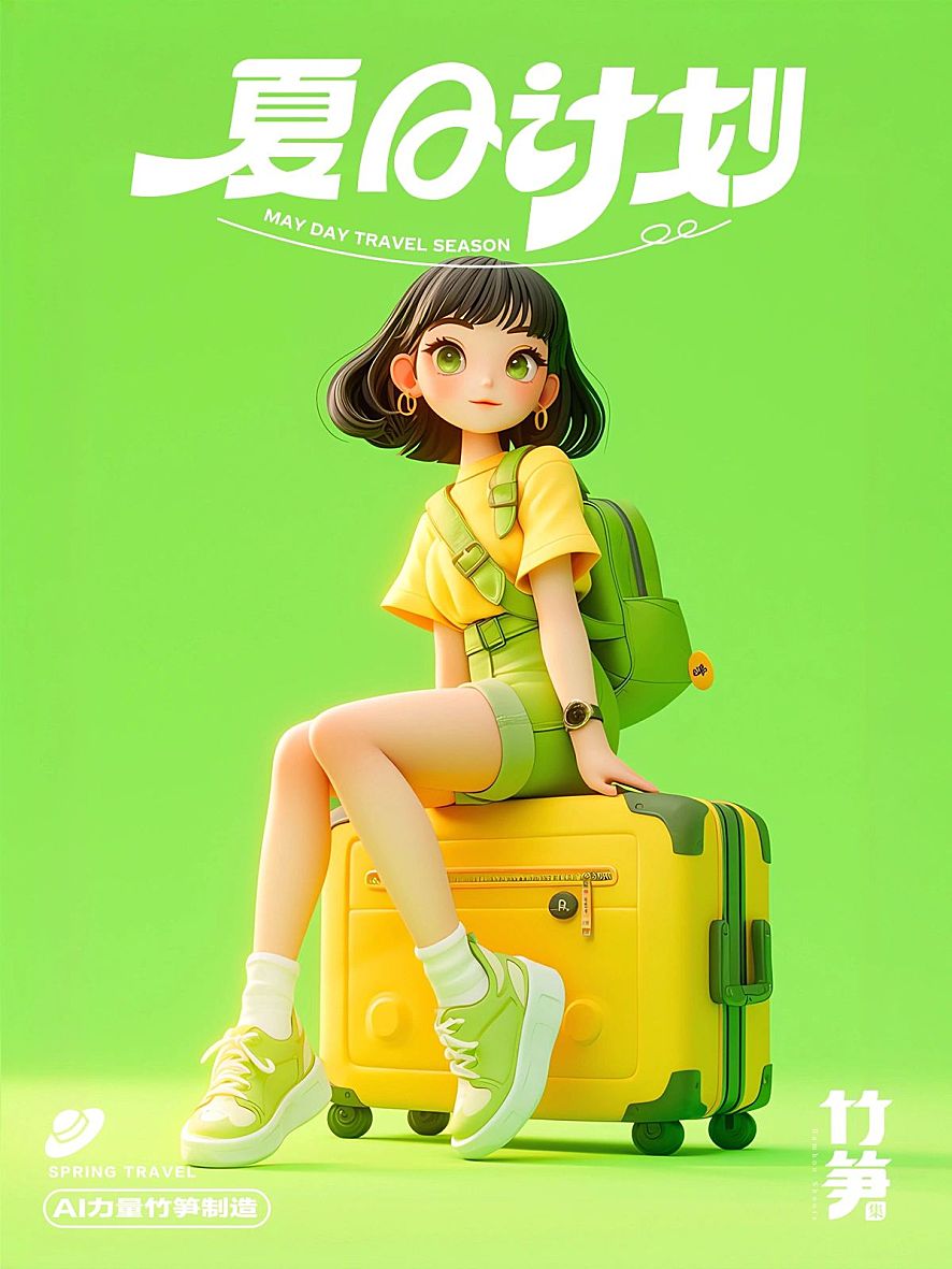 夏の计划，多巴胺色彩女孩~