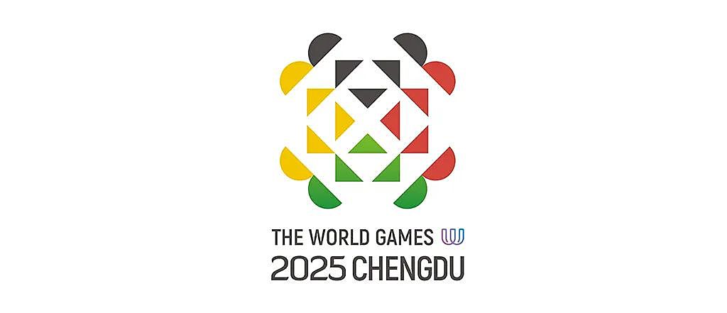 2025 年成都世运会会徽正式发布，英国设计师设计